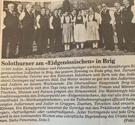 Zeitungsbericht