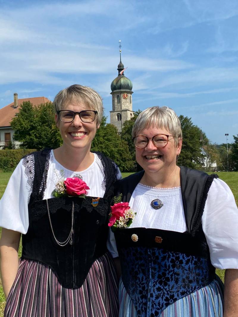 Duett Karin Ramseyer und Lilian von Rohr