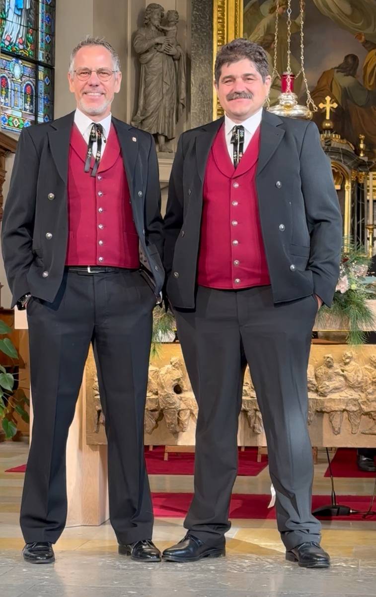 Jodlerduett Jörg Pongratz und Rolf Studer